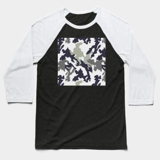 Camouflage 8 - Pattern Design Baseball T-Shirt